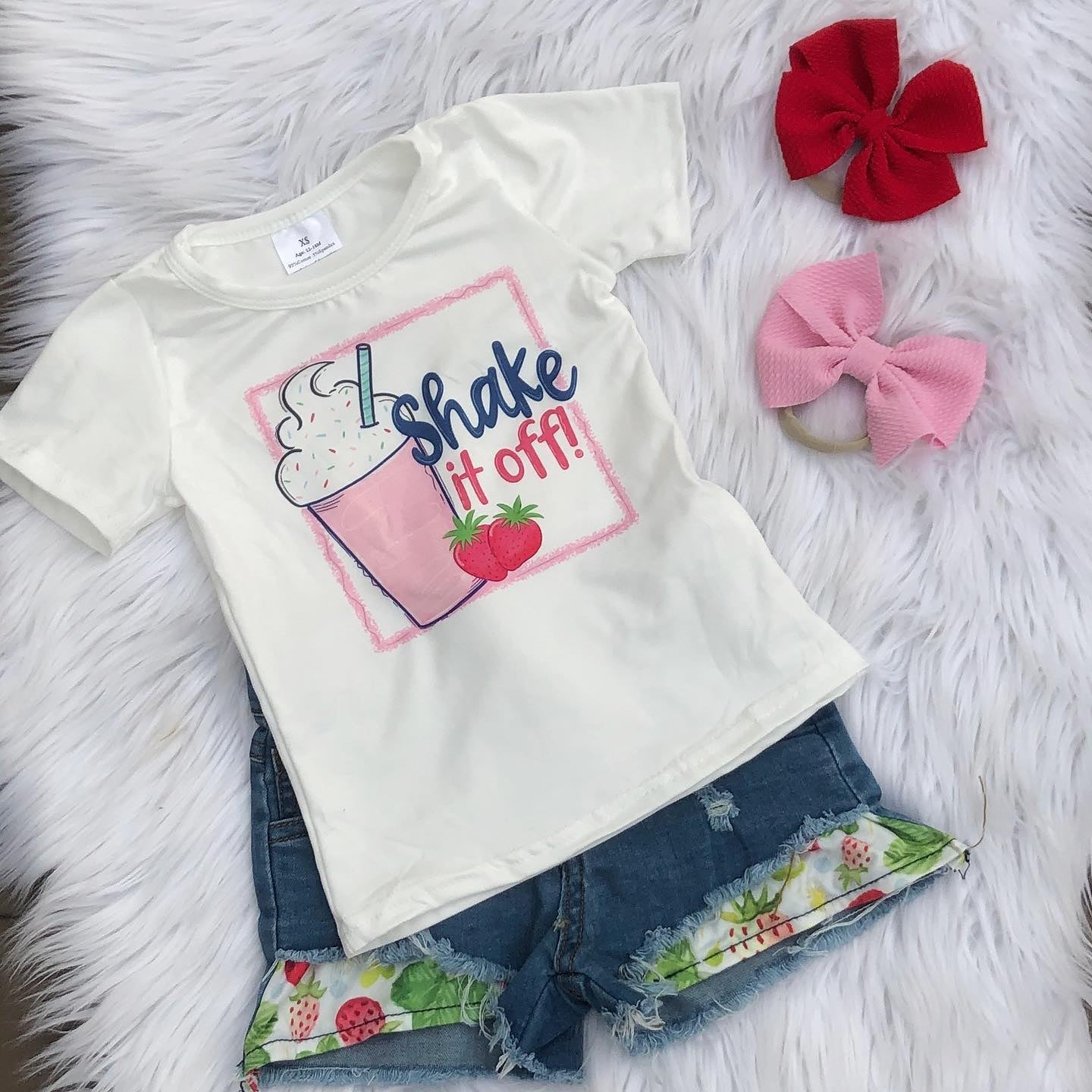 Shake it off Shorts Set