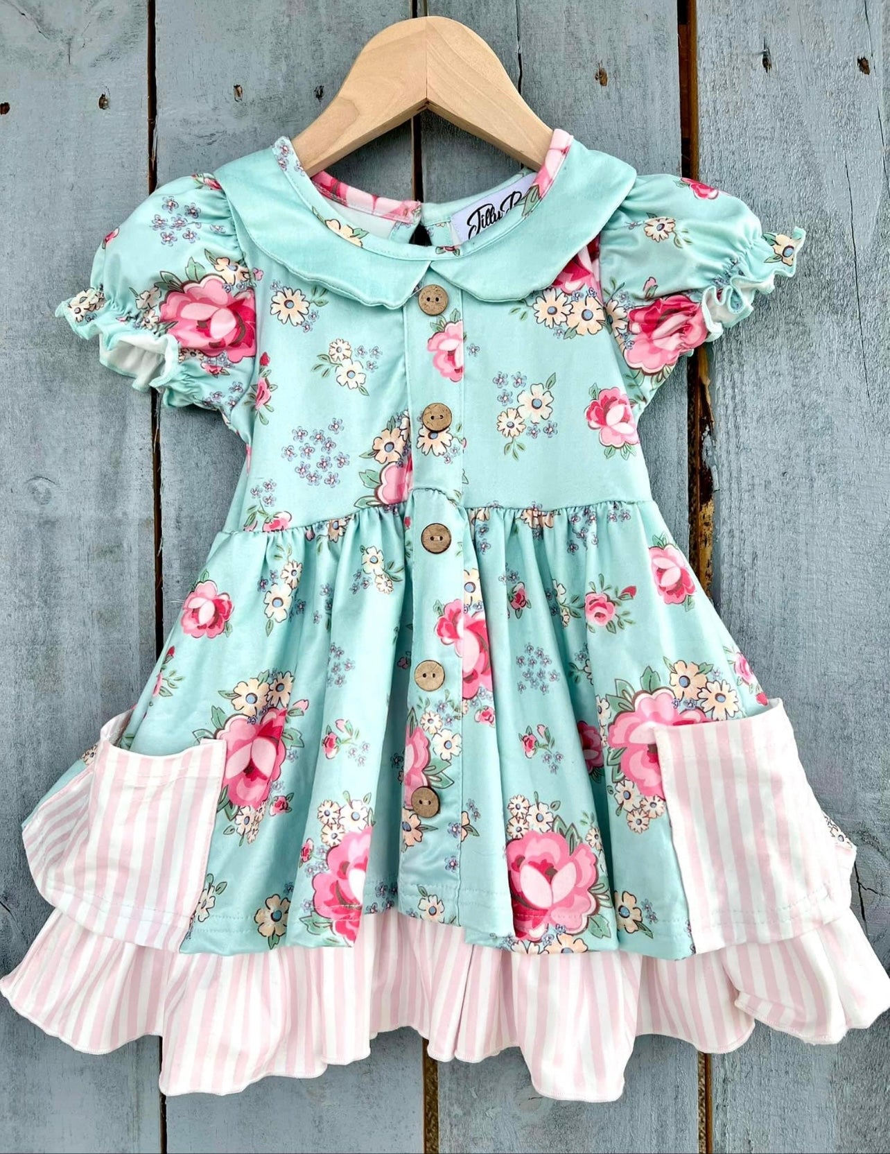 Jillian Floral Pocket dress