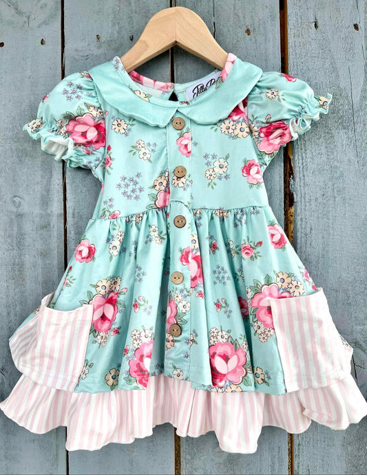Jillian Floral Pocket dress
