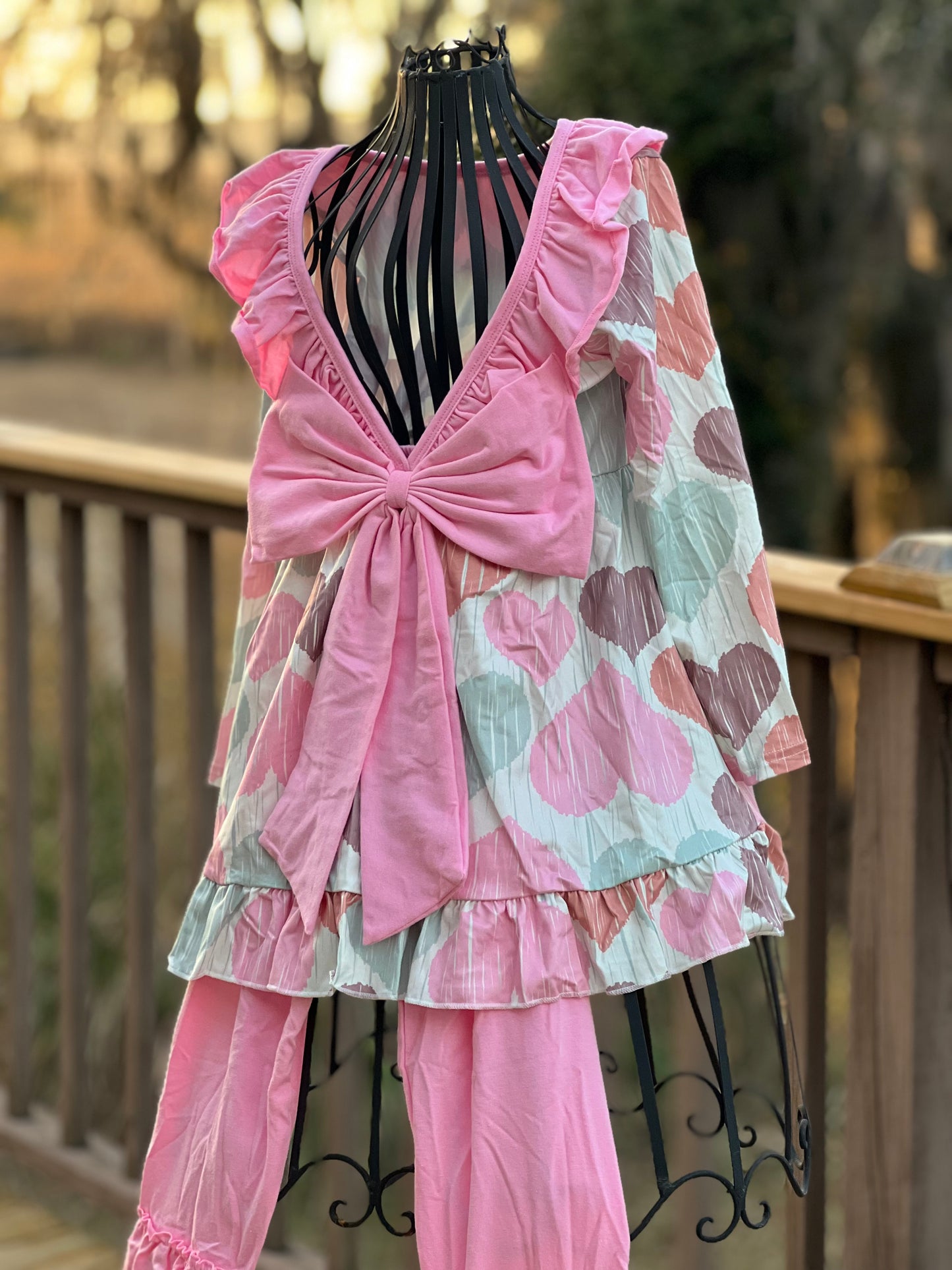 Heart Bow Outfit