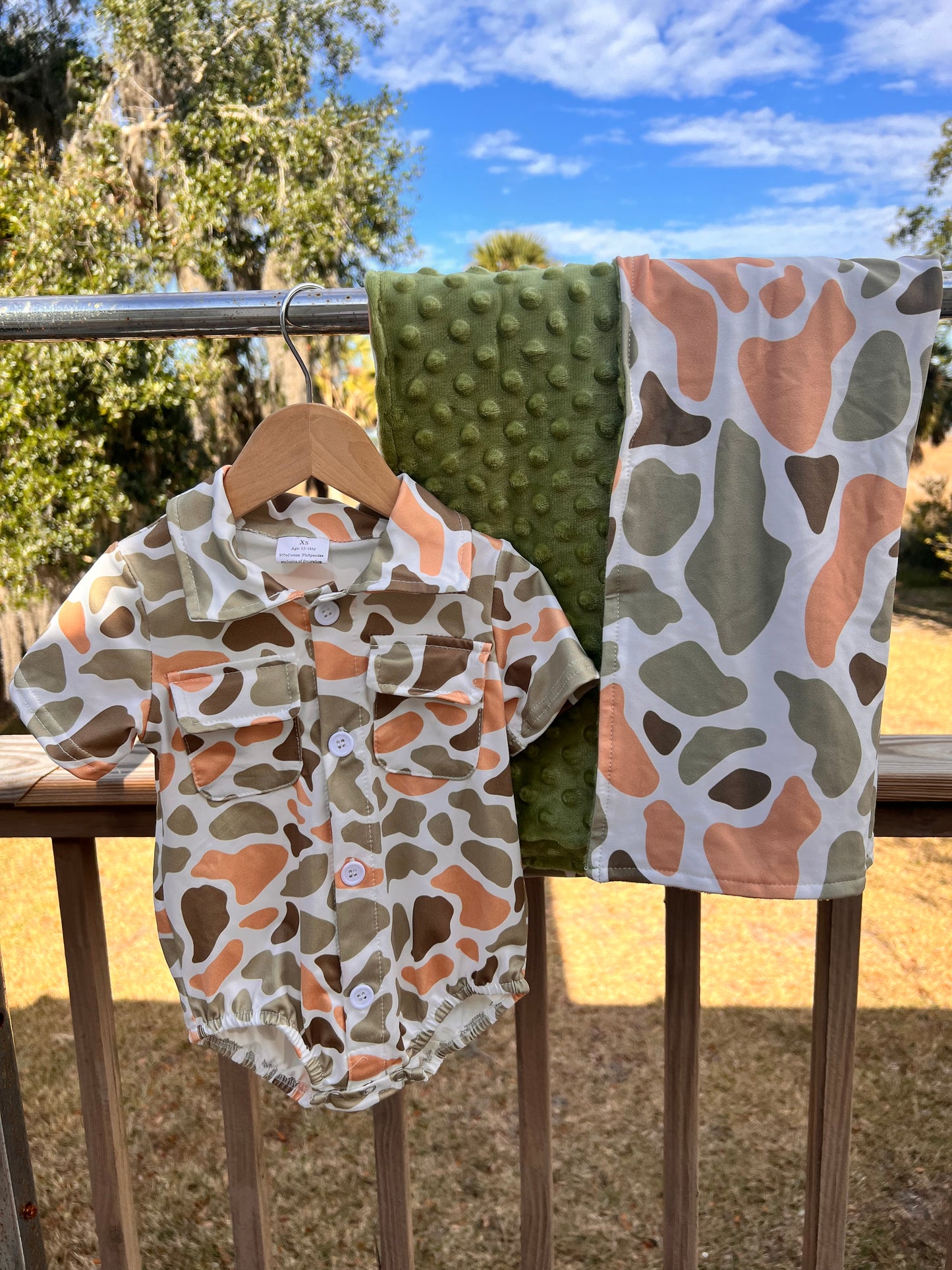 Boys Camo Bubble River Birch