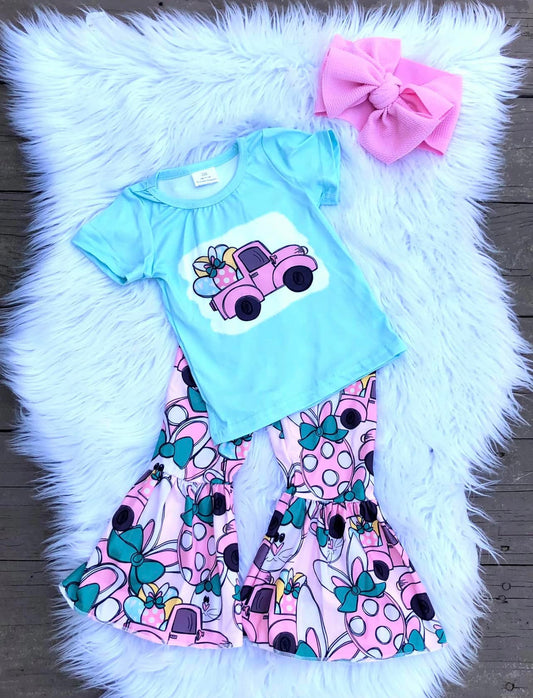 Easter Truck Flare outfit