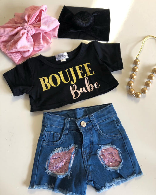 Boujee Babe Crop Top