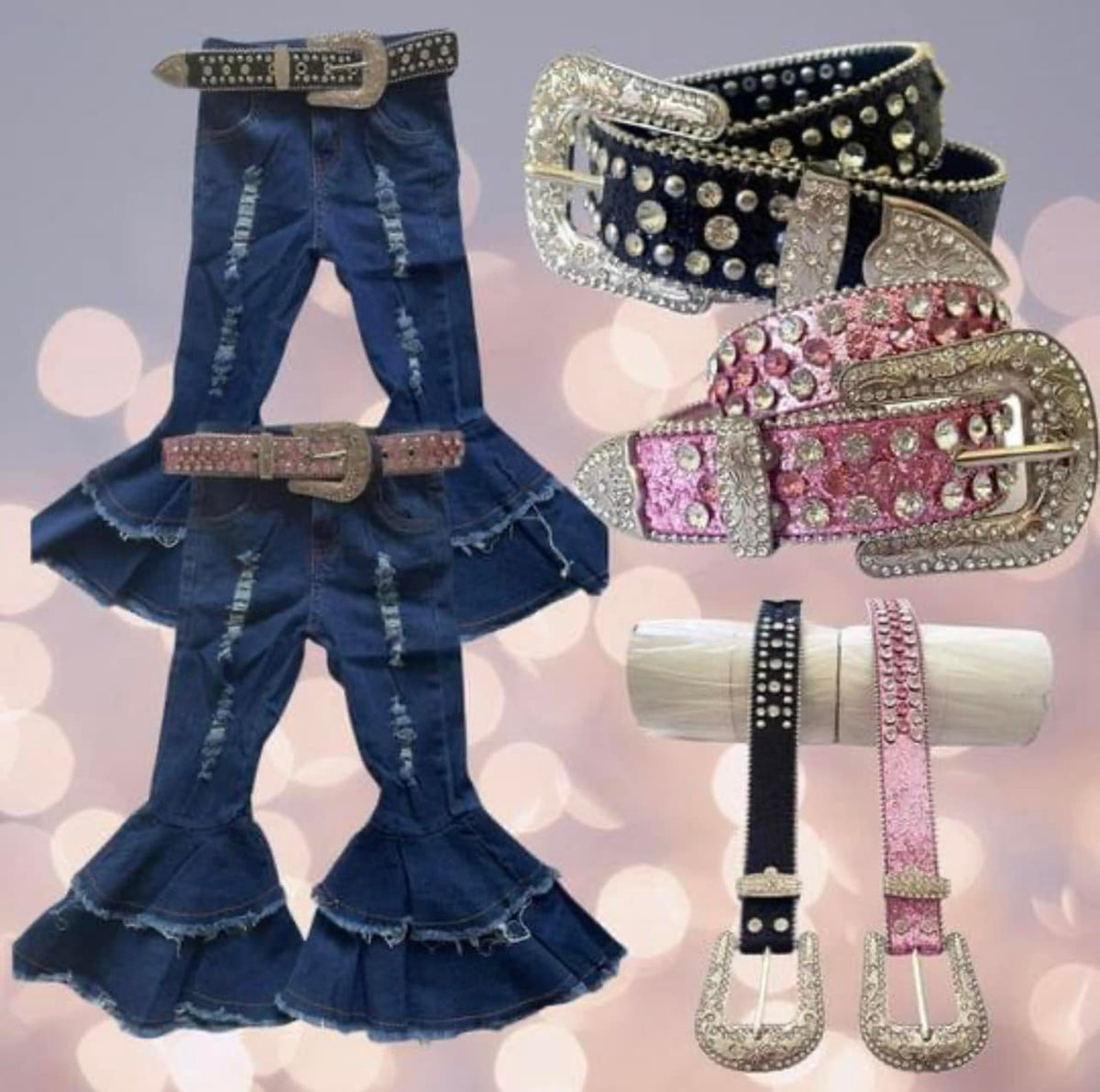Double Ruffle Jeans Double Ruffle jeans – Salty Sue