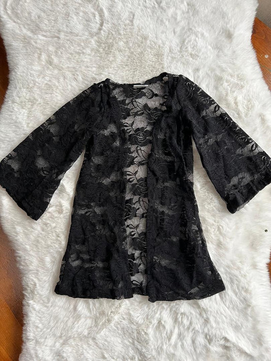 Black Lace Duster