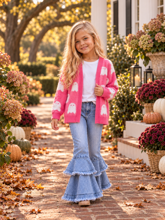 Pink Ghost Sweater