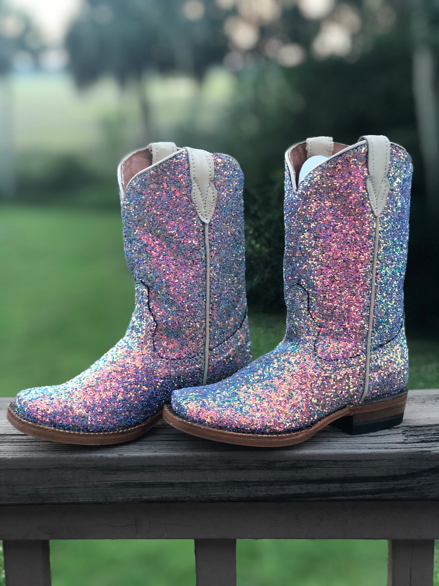 Mermaid Glitter Boots
