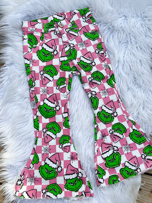 Mean Green Flare Jeans