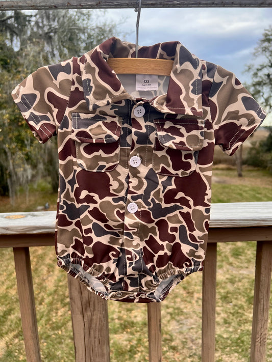 Boys Camo Bubble Desert Lands