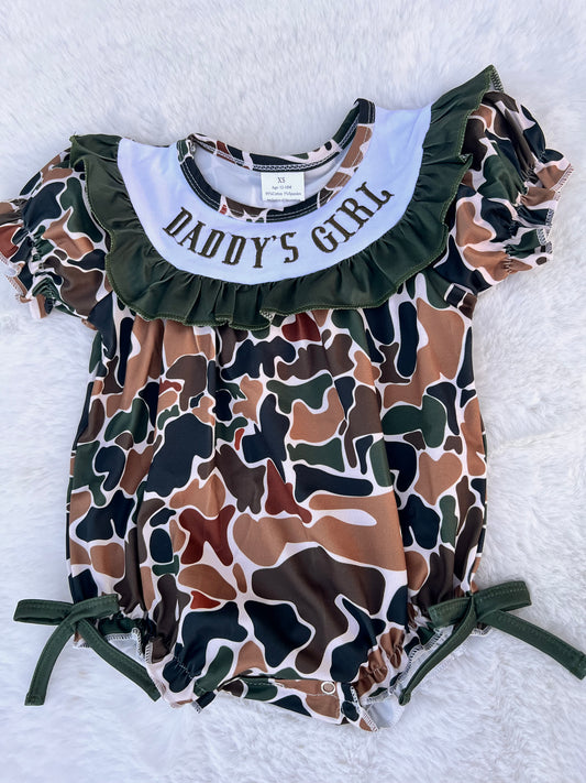 Girls Bubble Timber Pine Camo