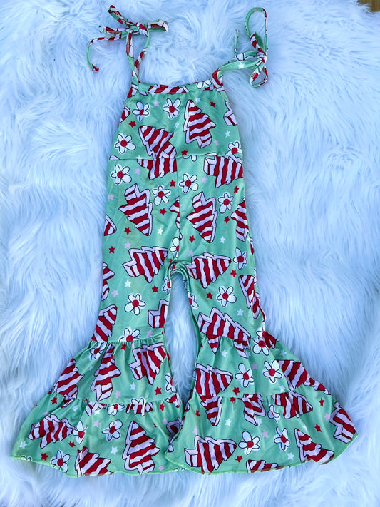 Christmas Tree Cake Romper