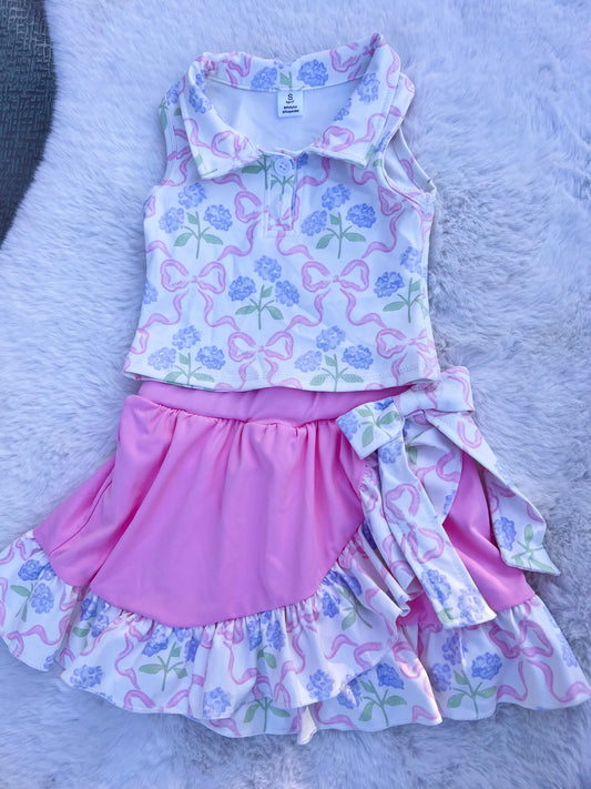 Polly Hydrangea  Bows Ruffles and Bows