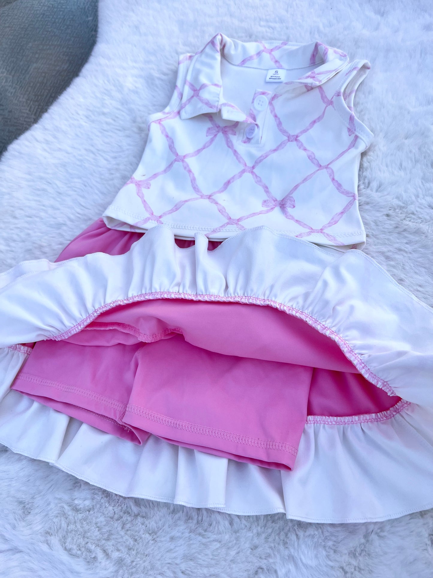 Josey Pink Bows Ruffles and Bows