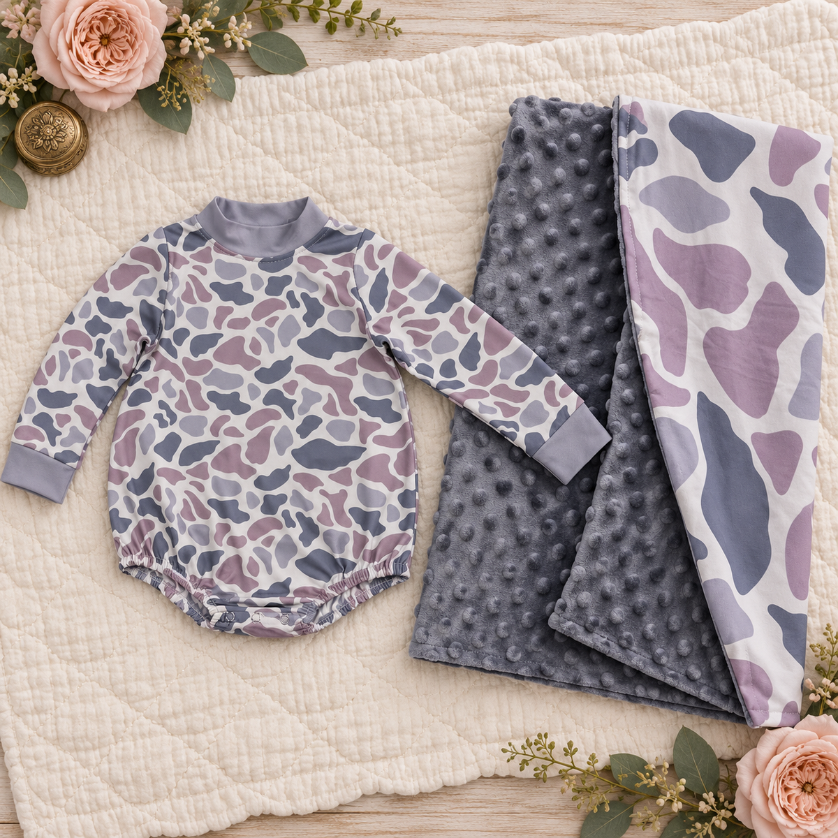 Mossy Bubble long sleeve