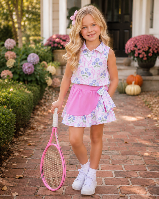 Polly Hydrangea  Bows Ruffles and Bows