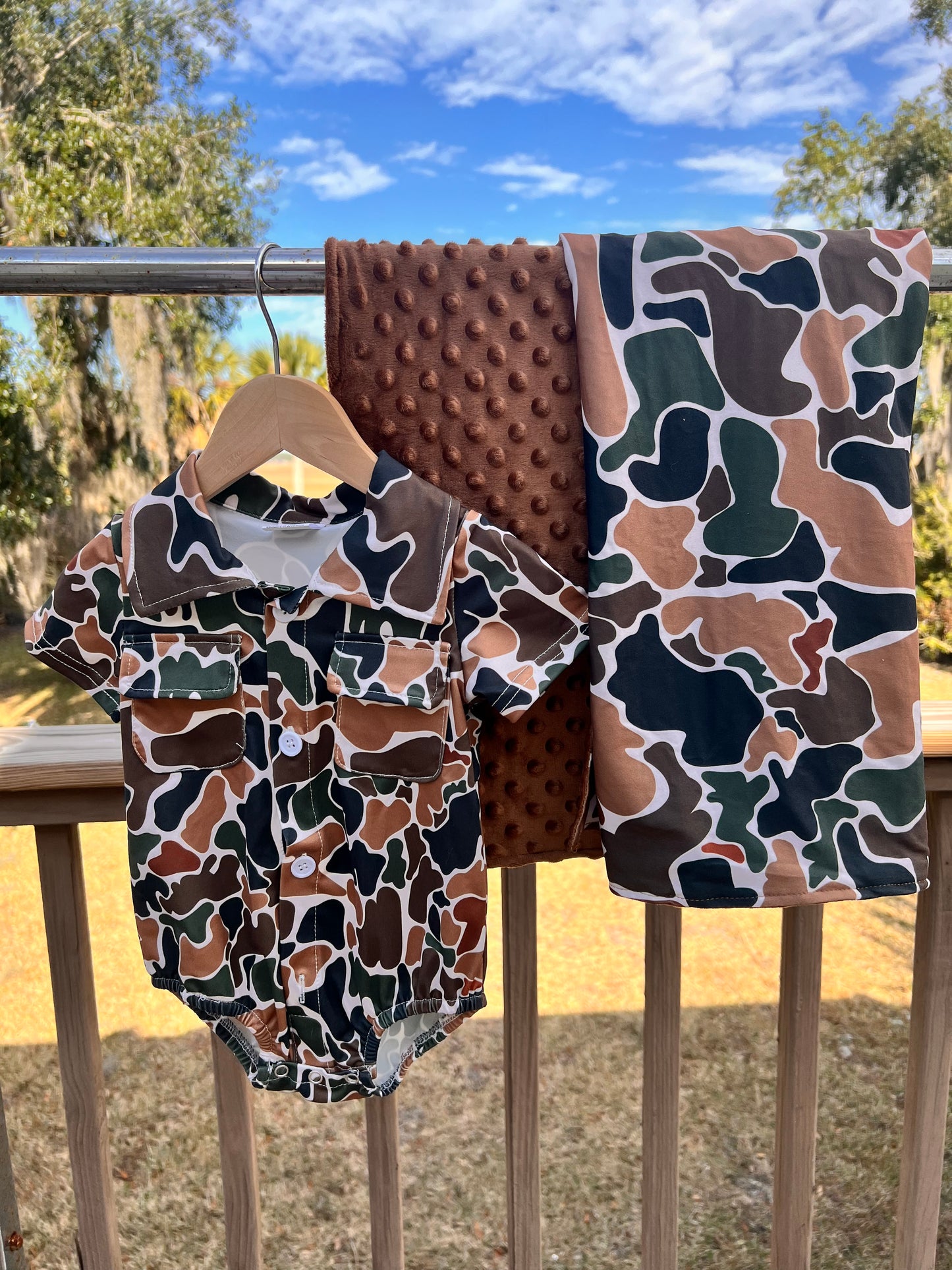 Boys Camo Bubble Buck Brush