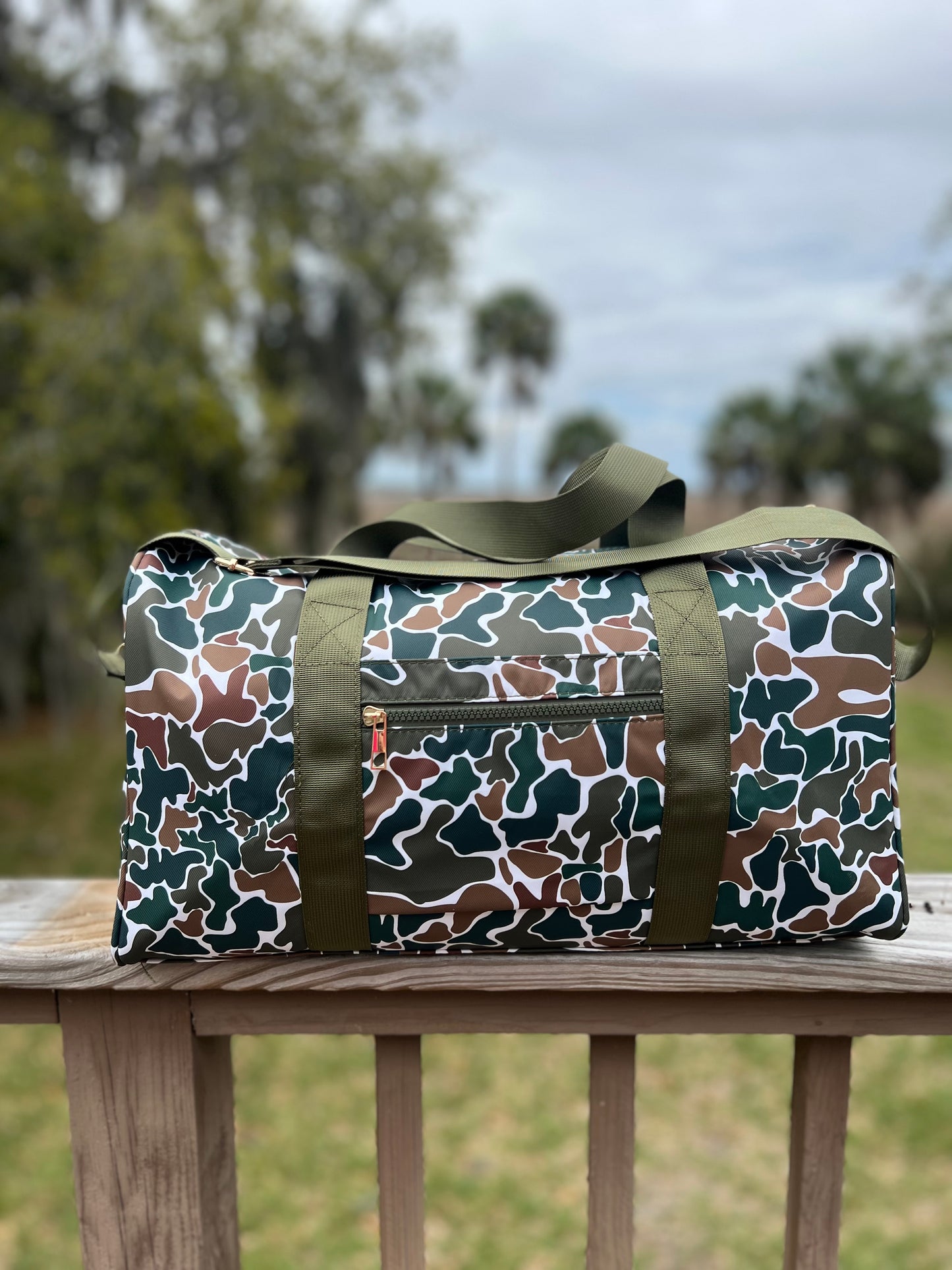 Timber Pine Camo Duffle Bag