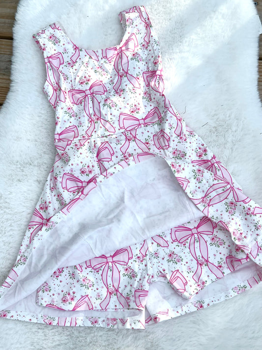 Pink Bow Dress (1-15 days to ship item)