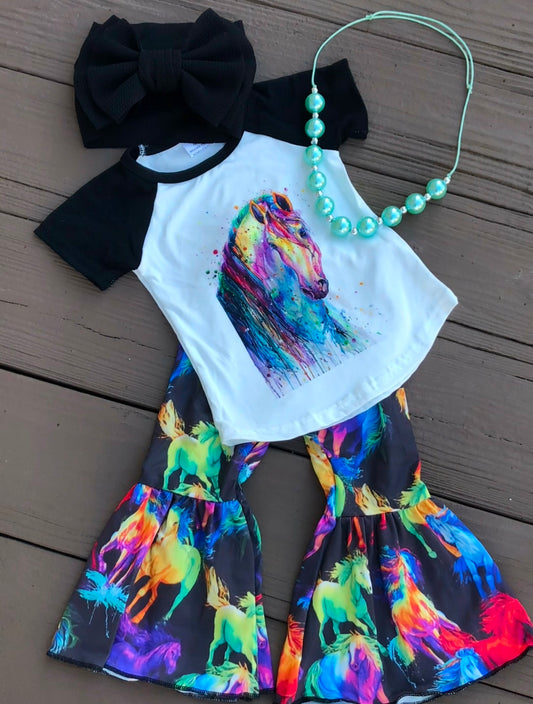 Horse Flare Outfit