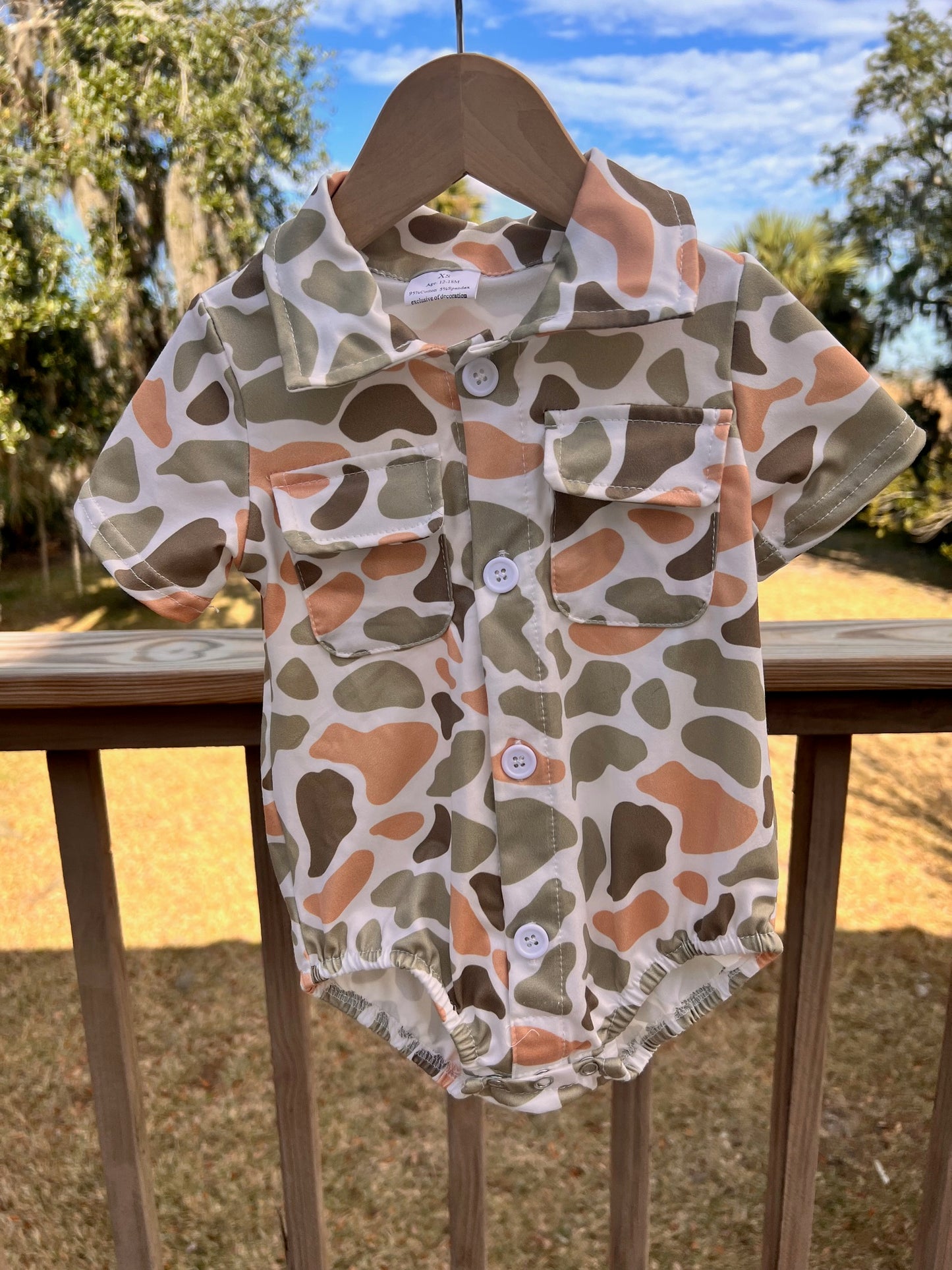 Boys Camo Bubble River Birch