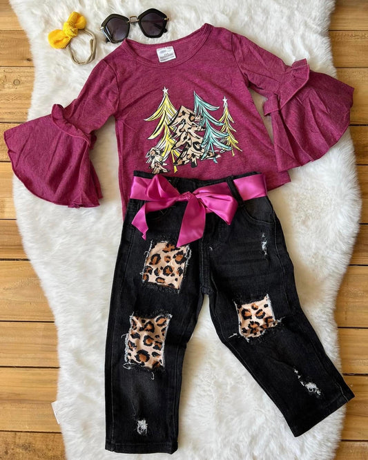 Plum Tree Jean Set