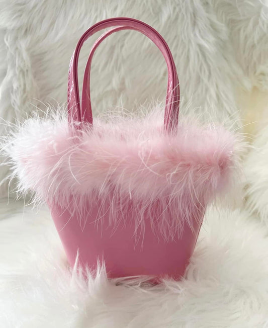 Pink Puff Bag