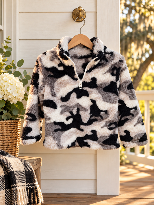 Jamie Quarter zip Top